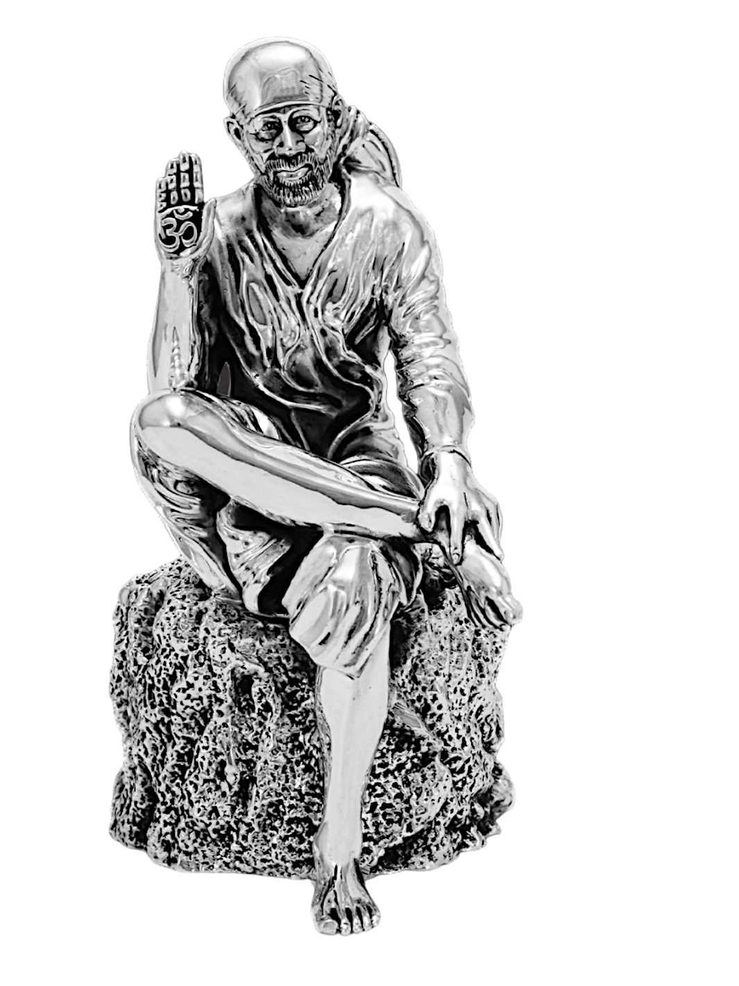 Pure Silver Sai Baba Idol - PSA Jewels