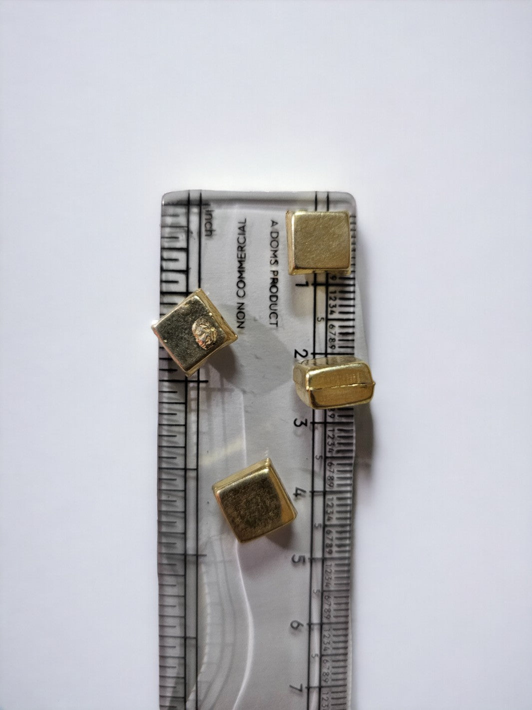 Silver Golden Color Naivedyam / Silver Golden Color Coconut Cubes(10 pieces) - PSA Jewels