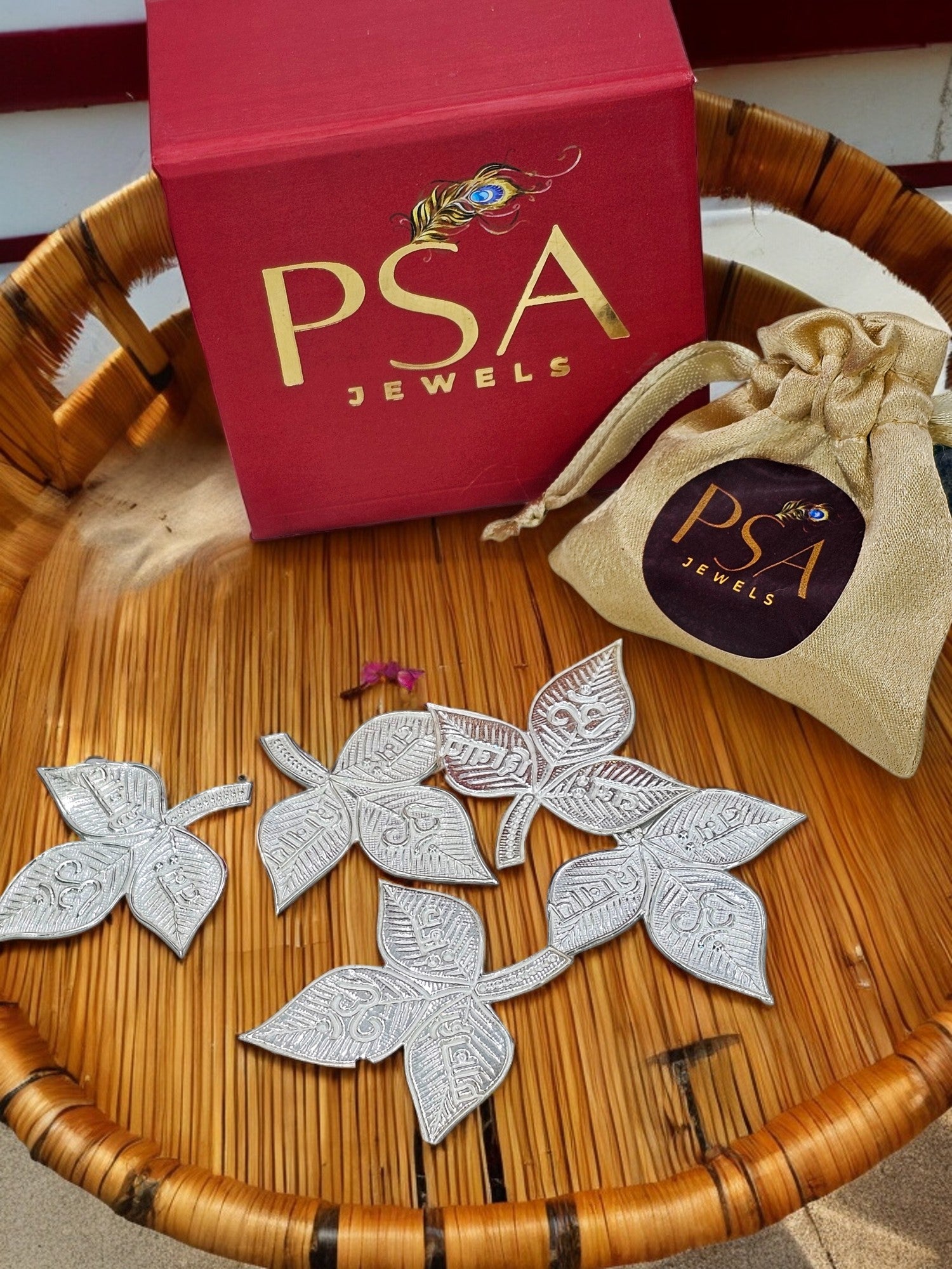 Silver Bel Patra (5 -11 Leaves) - PSA Jewels