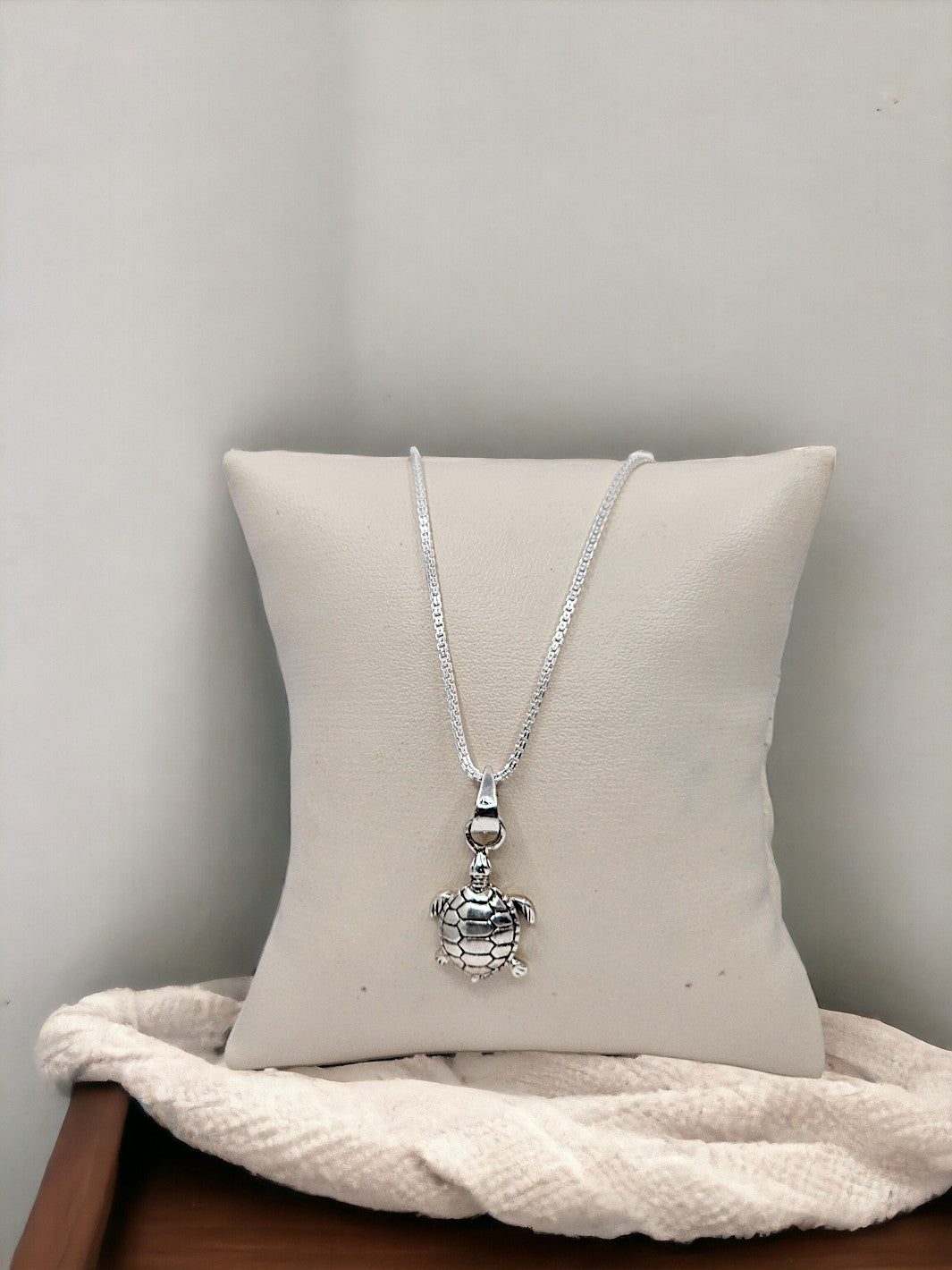 Tortoise Shaped Pendant with chain - PSA Jewels