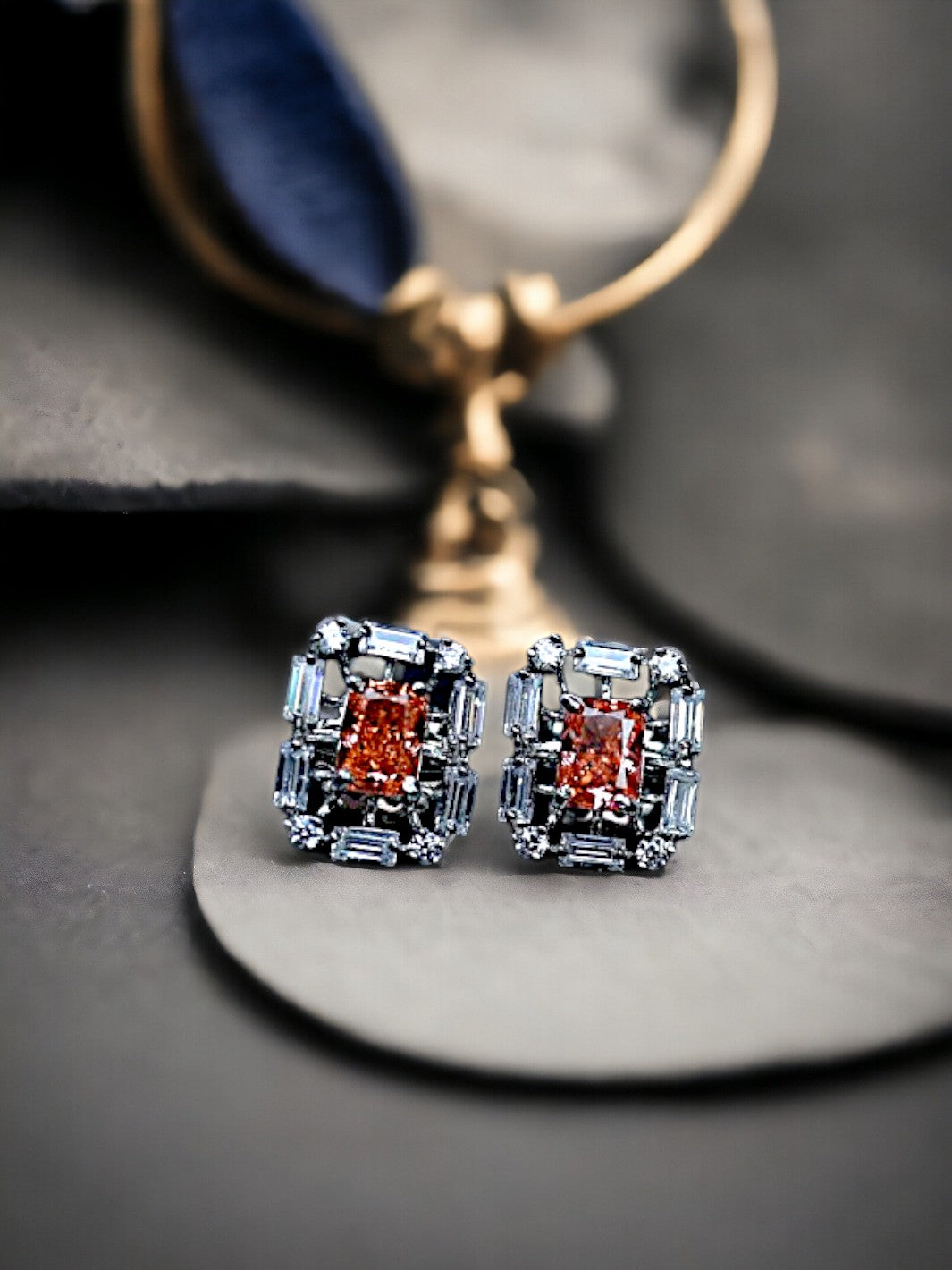 Emerald Shaped Earring - PSA Jewels