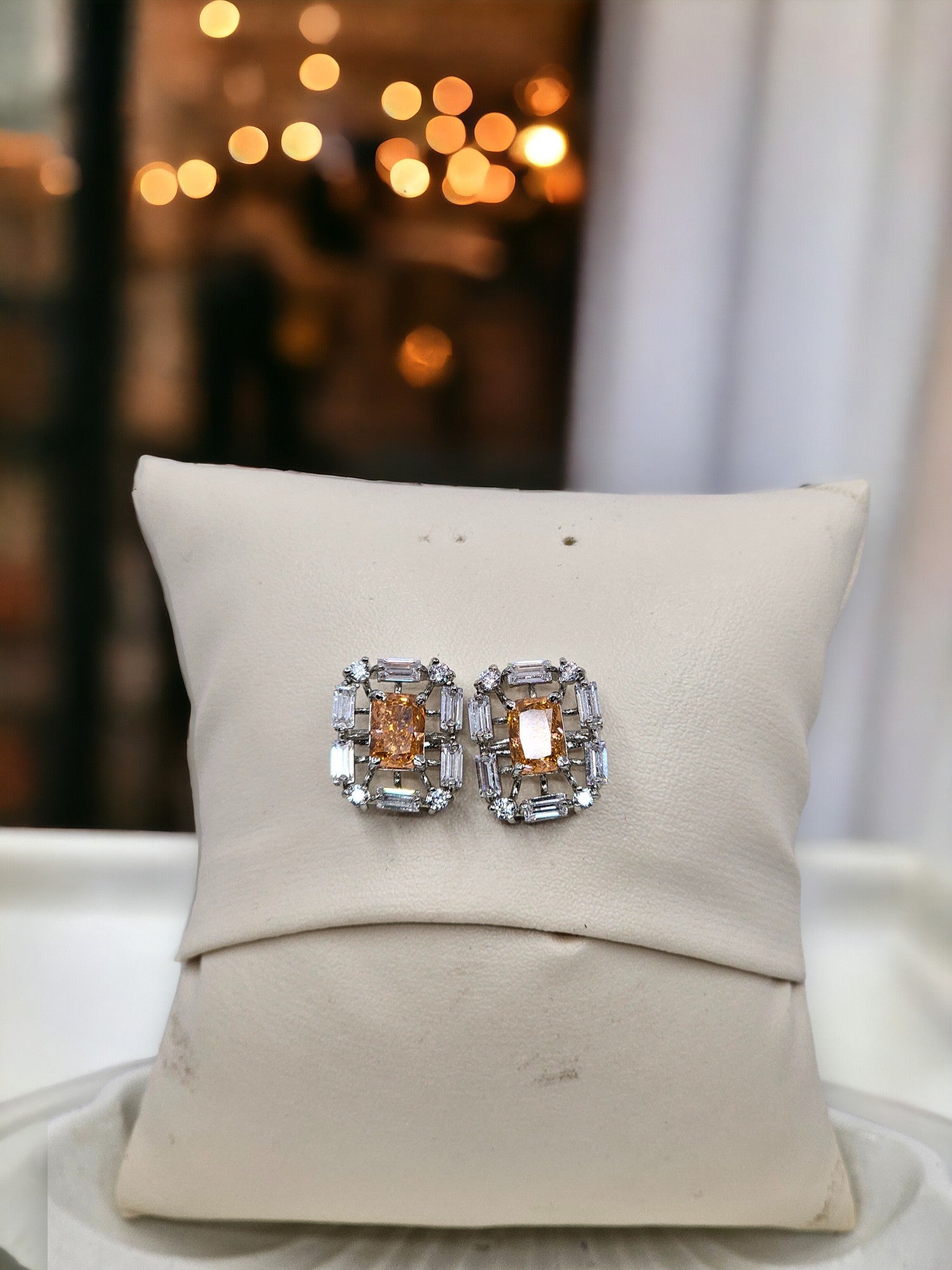 Emerald Shaped Earring - PSA Jewels