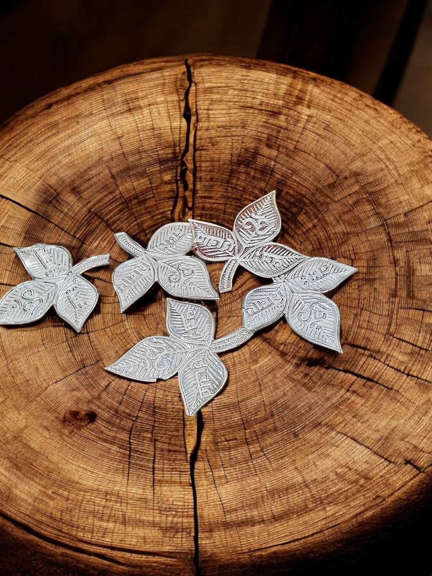 Silver Bel Patra (5 -11 Leaves) - PSA Jewels