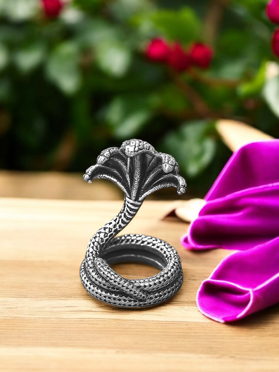 Pure Silver Sheshnaag/Snakes