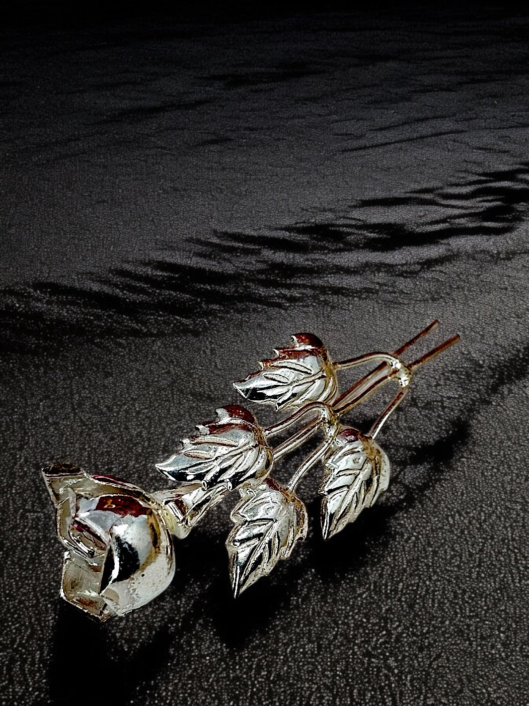 Silver Rose Flower - PSA Jewels