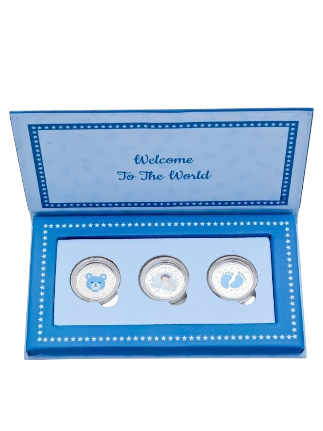 Baby Boy Special Combo Collection of Silver Coins in Unique Gift Box
