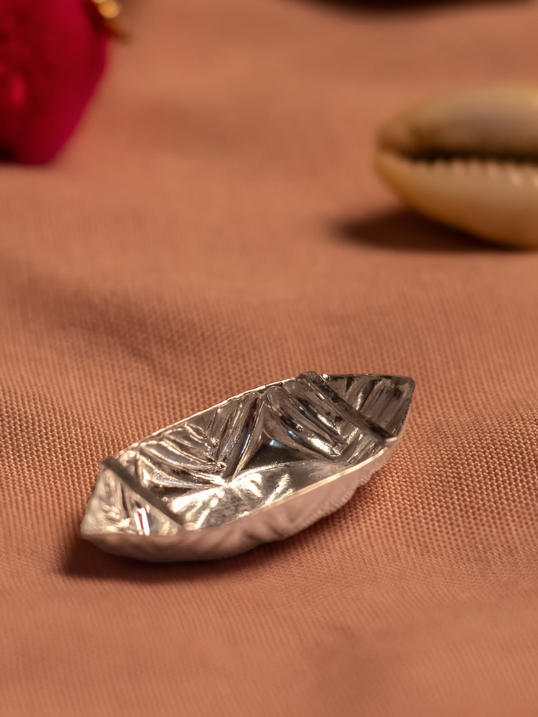 Pure Silver Boat for Divine Blessings | Feng Shui Remedy