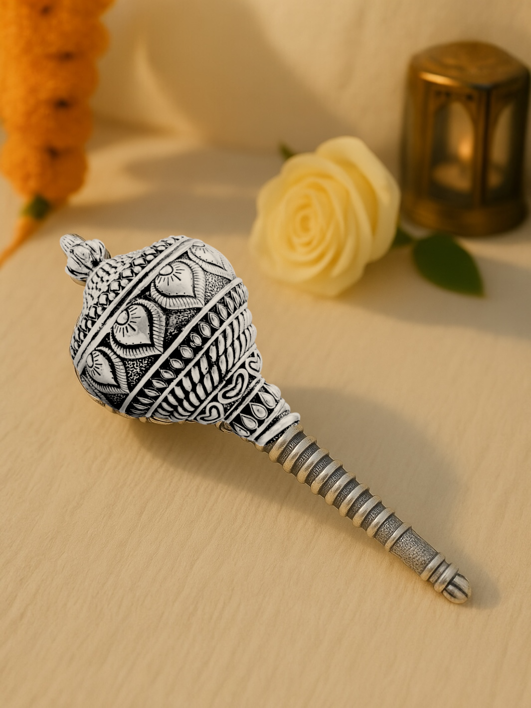 Pure Silver Antique Hanumanji Gadha