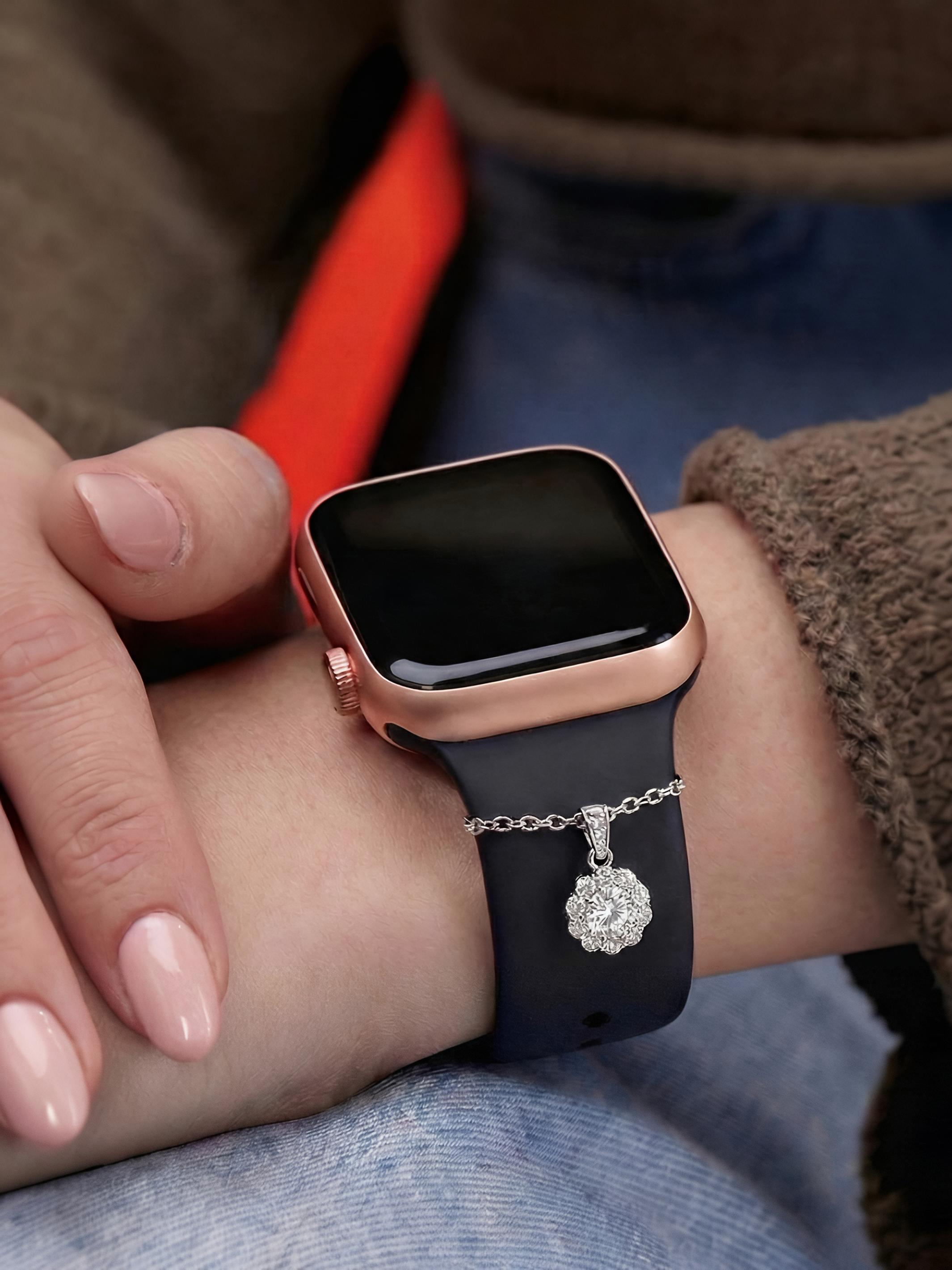 The Crystal Bloom Watch Charm