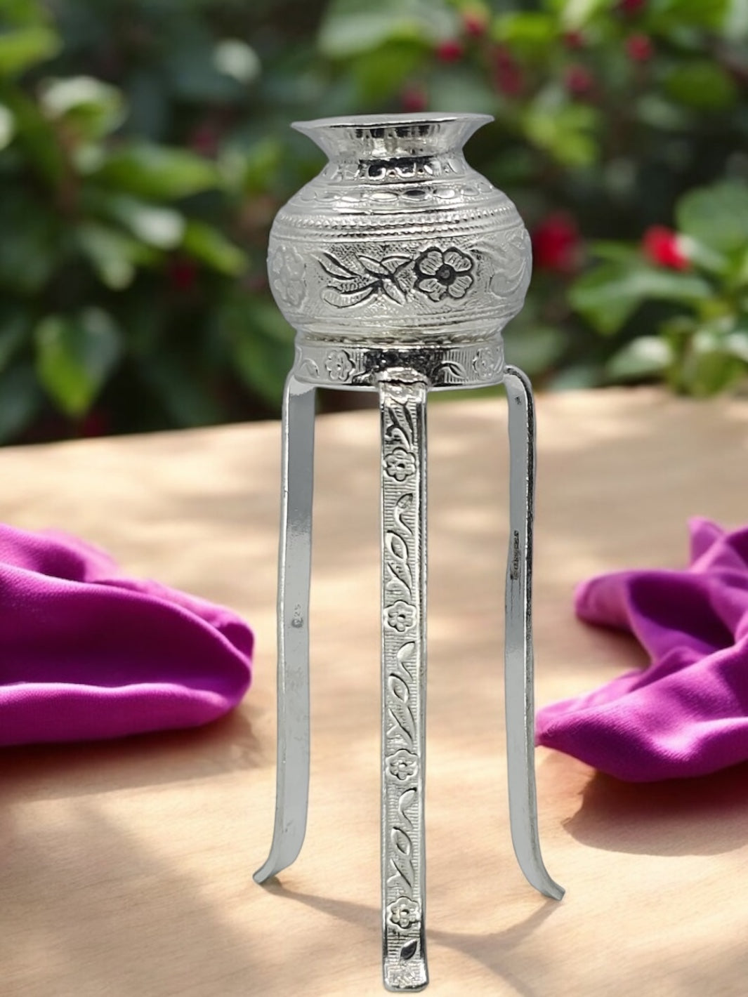 Pure Silver Lord Shiva abhishekam jaladhara