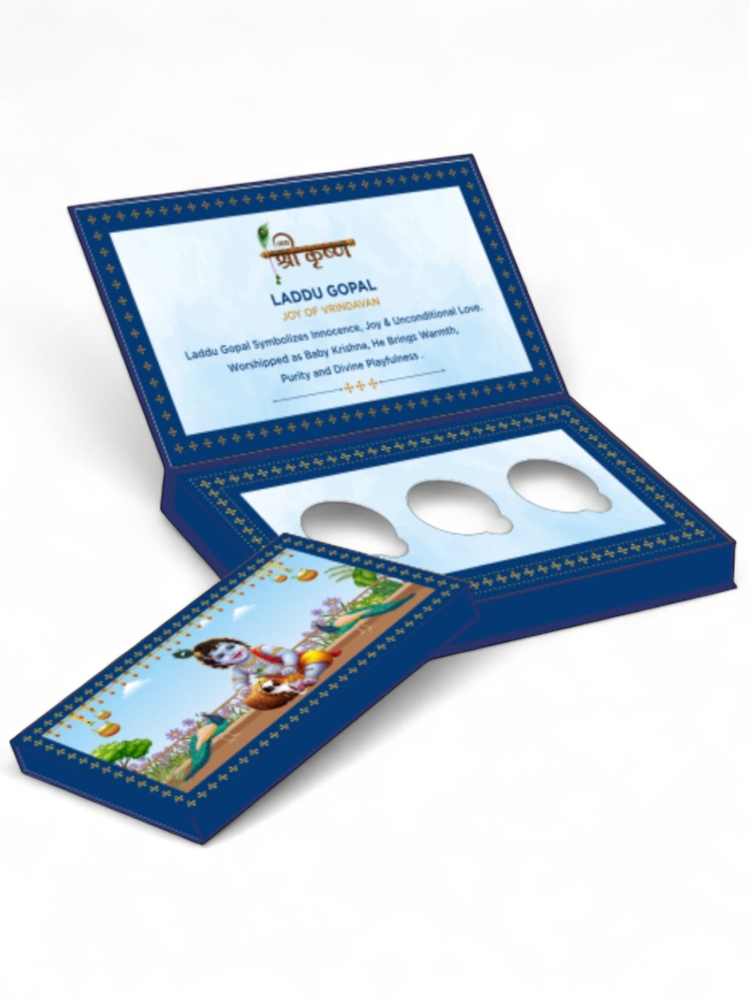 Ladoo GopalSpecial Combo Collection of Silver Coins in Unique Gift Box