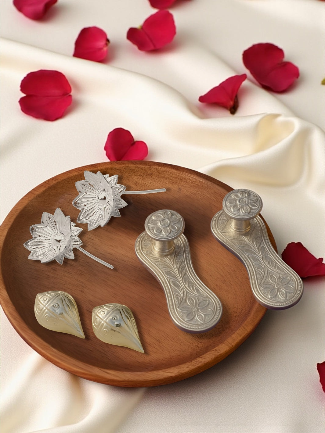 Krishna's Divine Blessings Mega Pure Silver Hamper / Gift Box