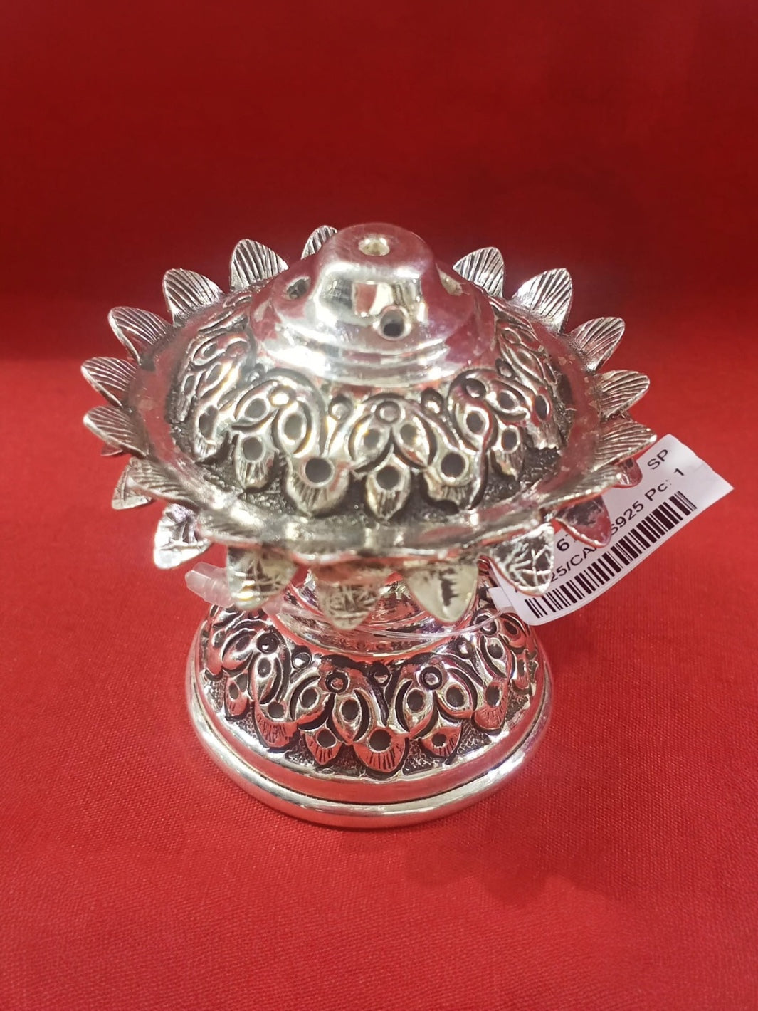Silver Agarbatti Stand - PSA Jewels