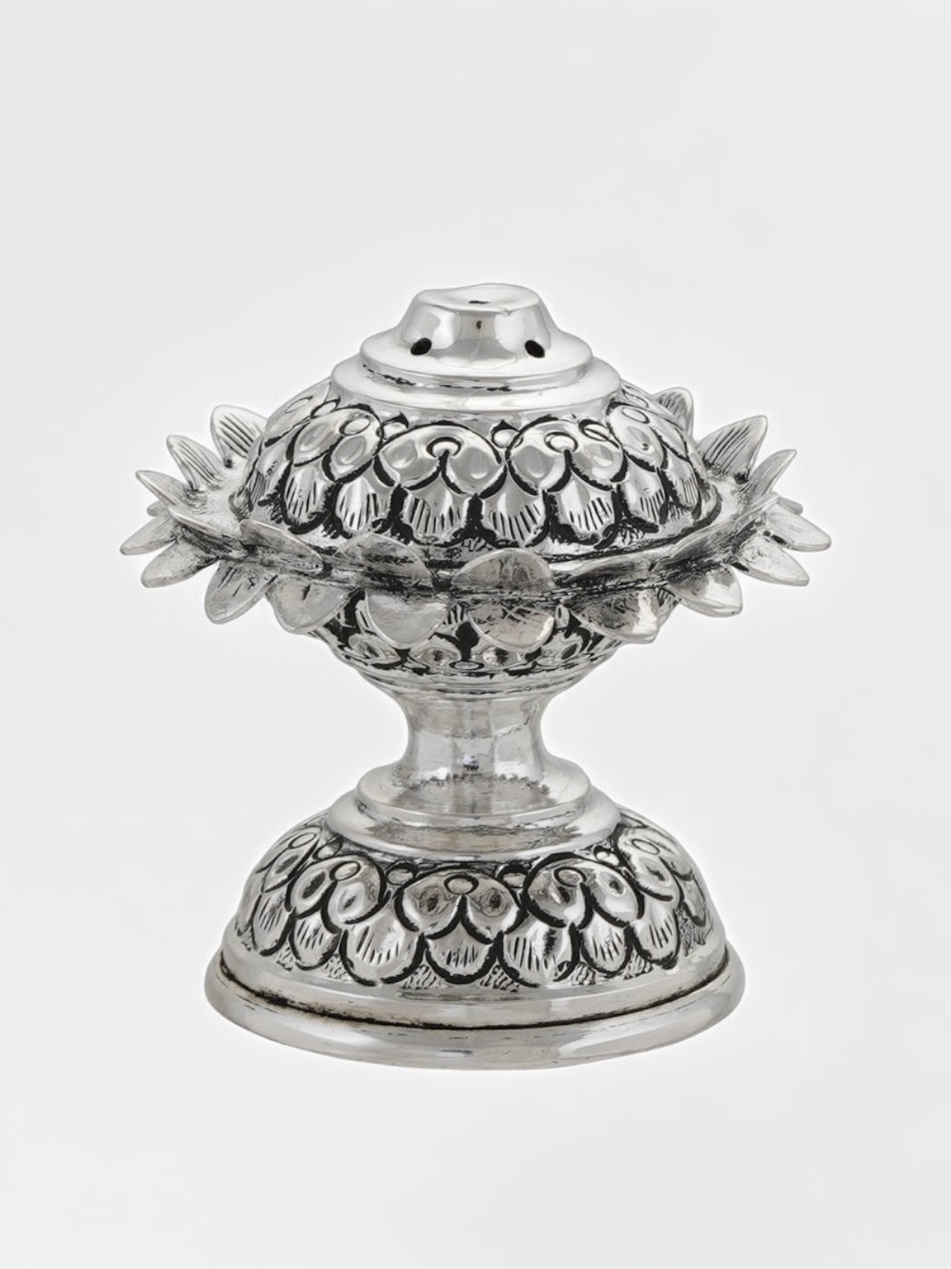 Silver Agarbatti Stand - PSA Jewels