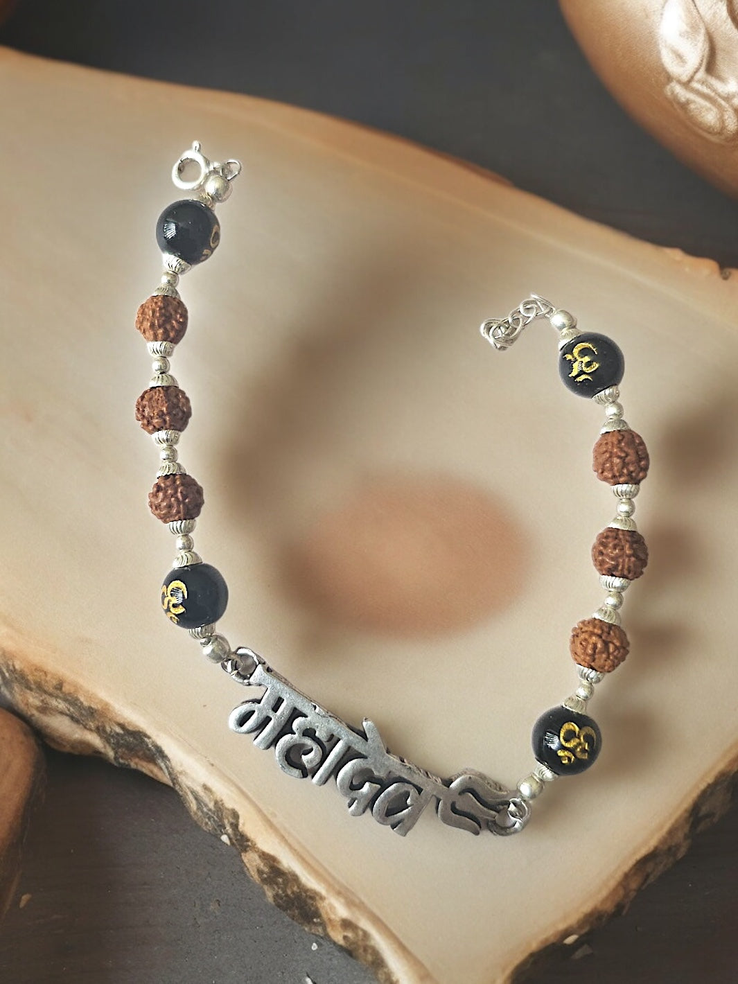 Mahadev Rudraksha bracelet - PSA Jewels