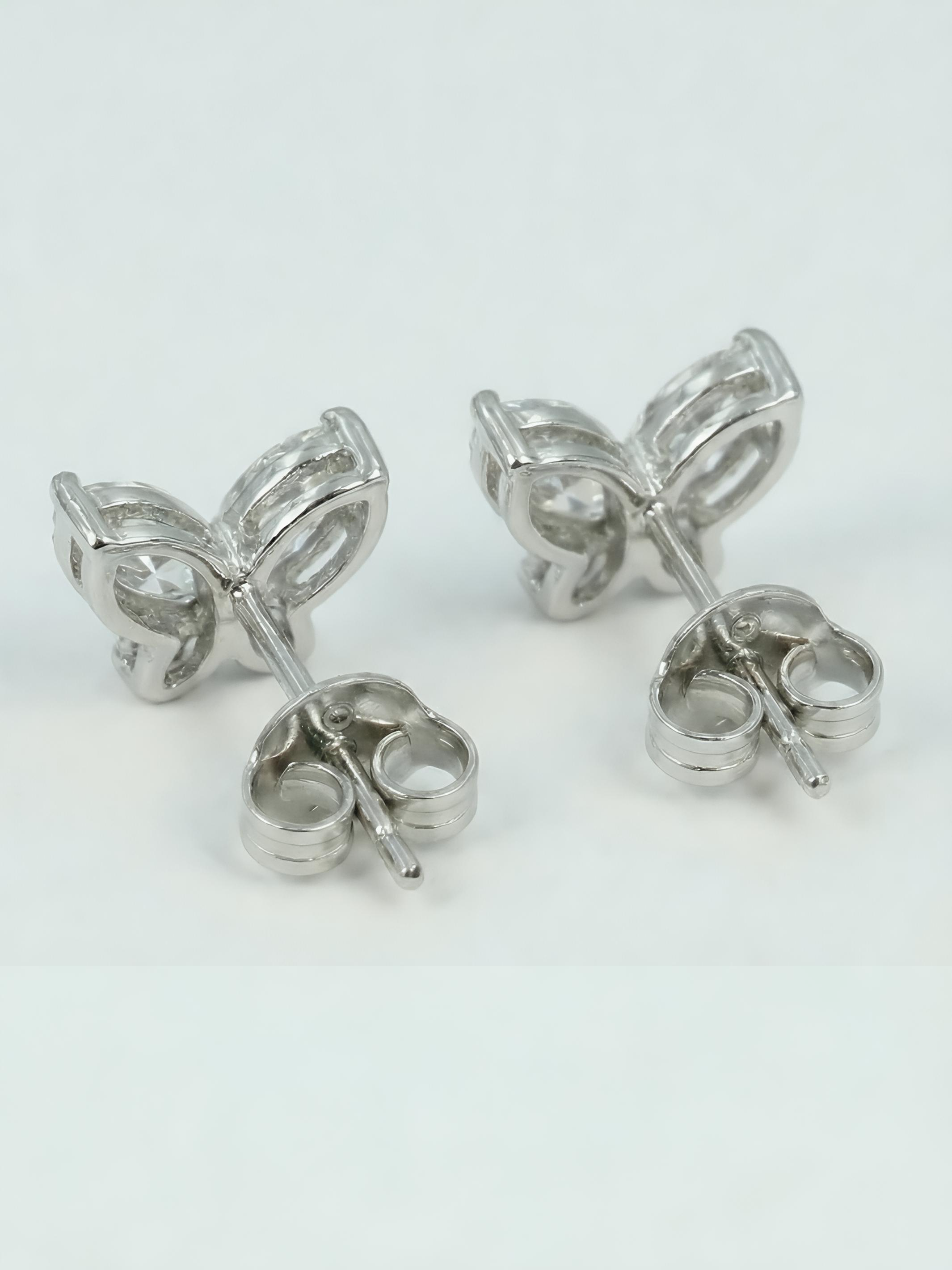 Butterfly Pure Silver Earring