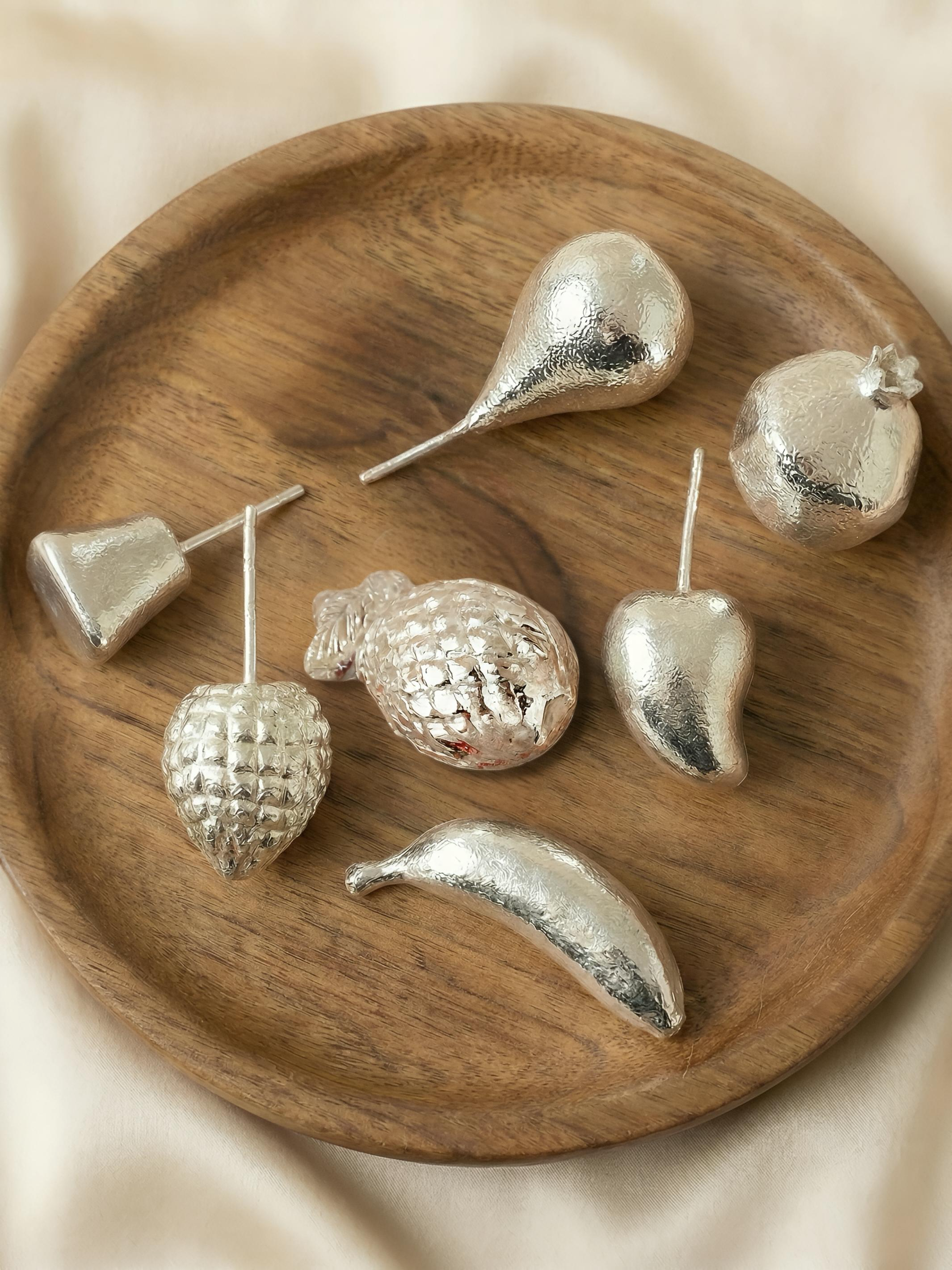 Fruit Item Pure Silver Hamper / Gift Box (7 Fruits Collection)