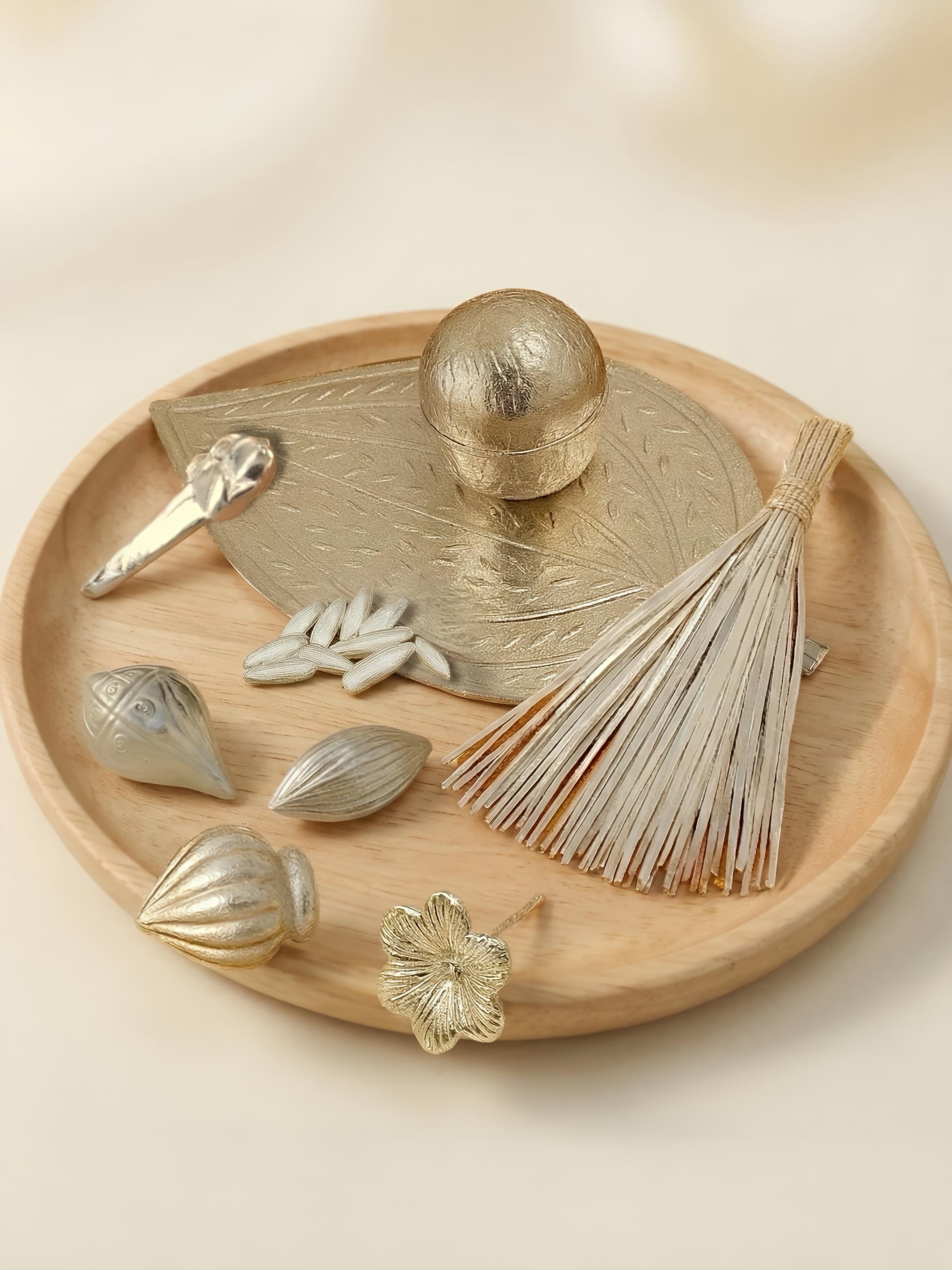 Ganesha’s Pooja Essentials Mega Pure Silver Hamper / Gift Box