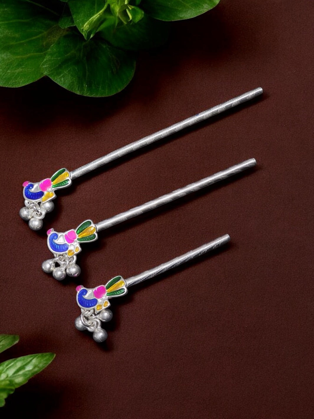 Pure Silver Handmade Krishna Tiny Flute - PSA Jewels