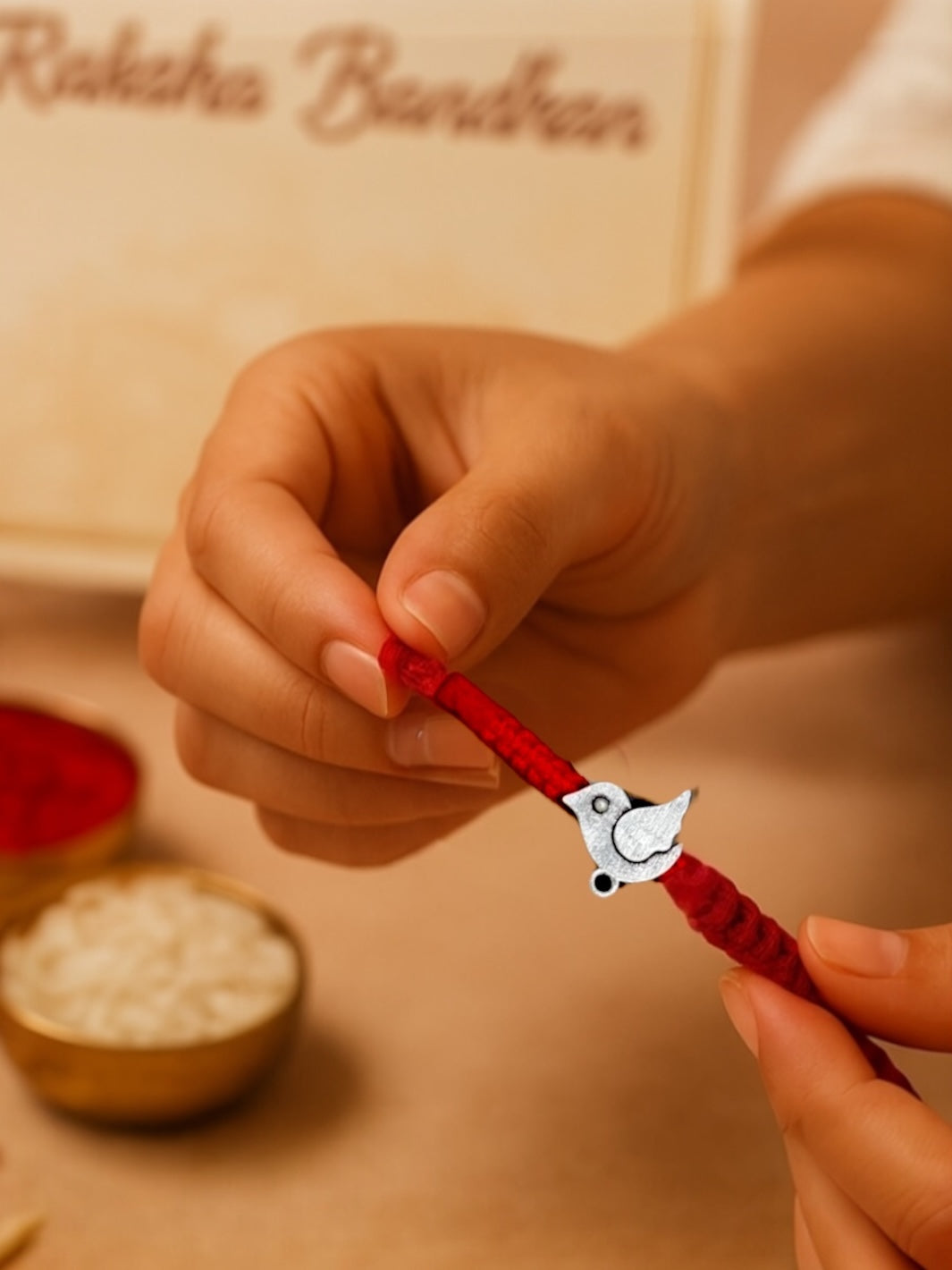 Auspicious Thread Bird Rakhi