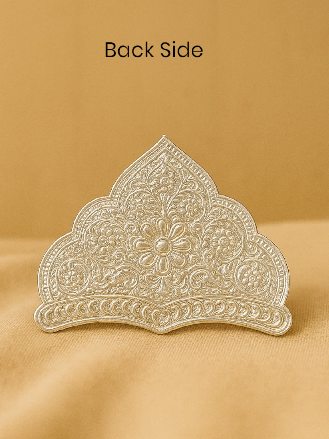 Pure Silver Handmade Mukut