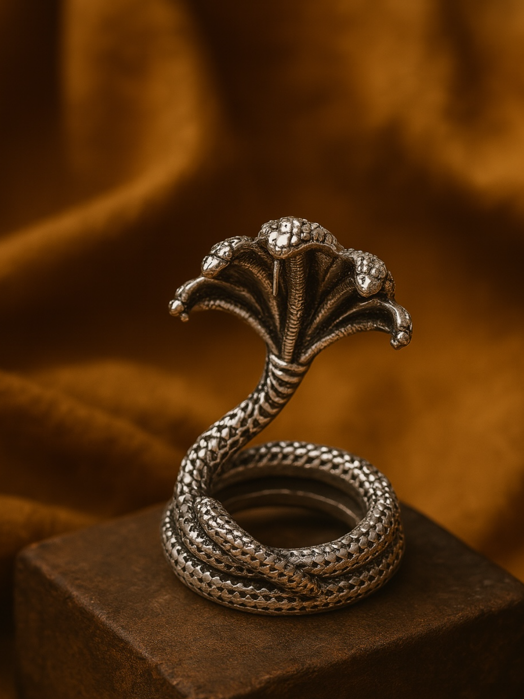 Pure Silver Sheshnaag/Snakes