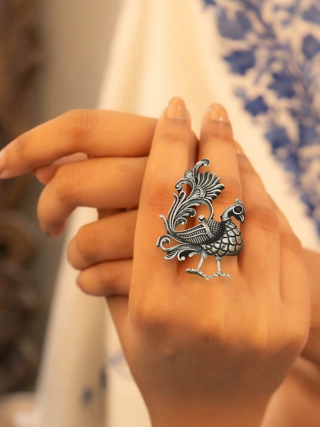 Silver Bird Ring - PSA Jewels