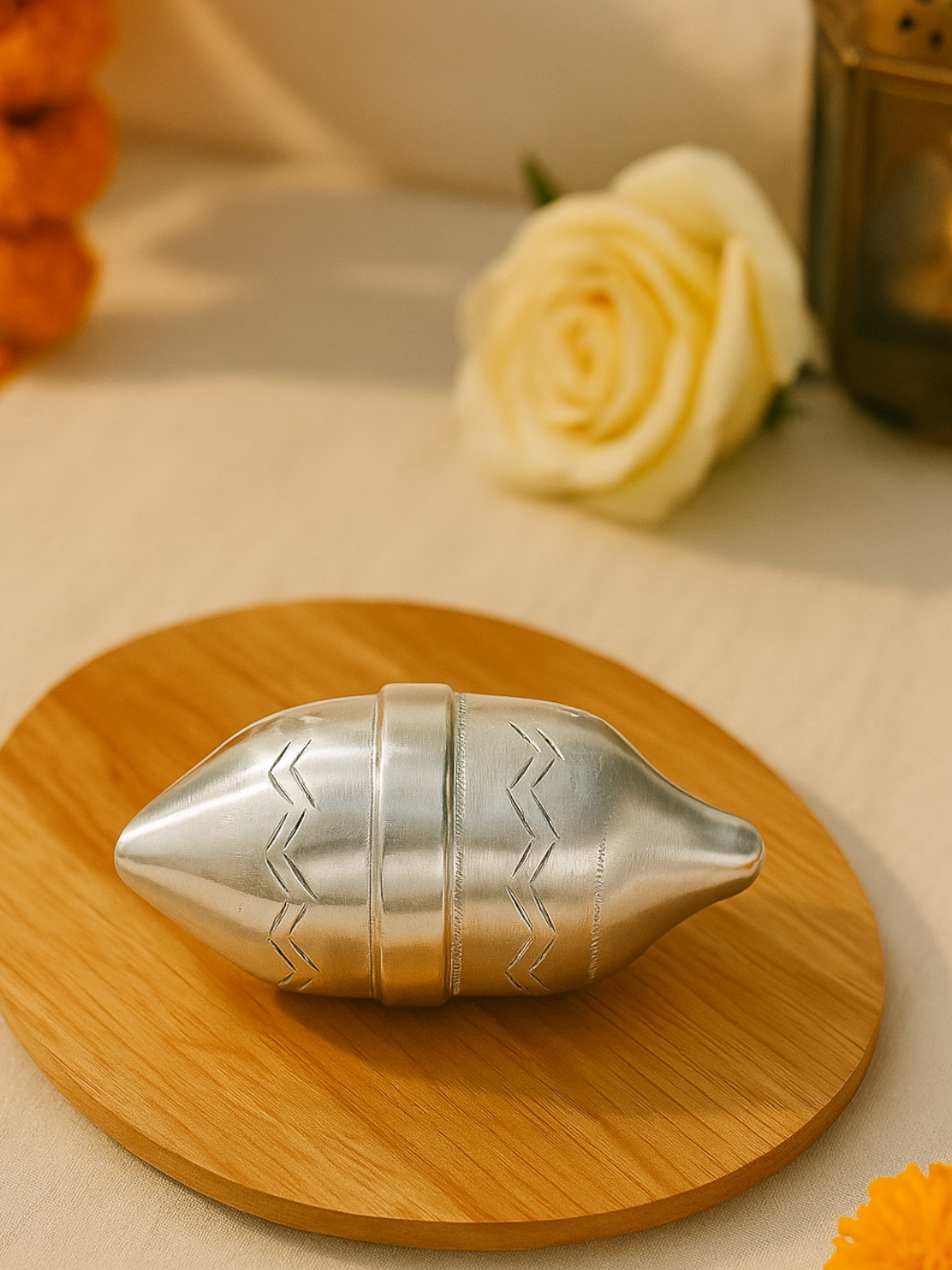 Silver Nariyal / Coconut (1 piece)