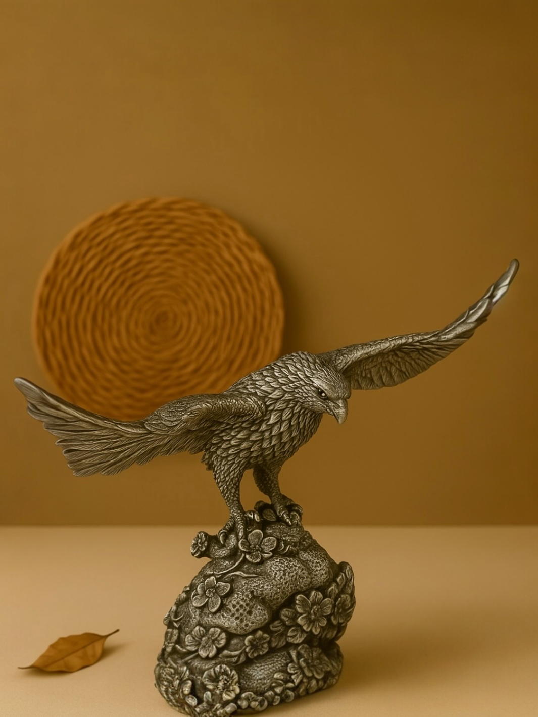 Pure Silver Eagle Idol