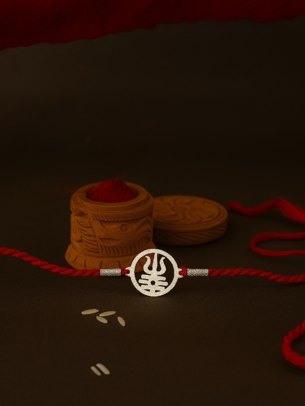 Auspicious Trishul Raksha Moli Rakhi