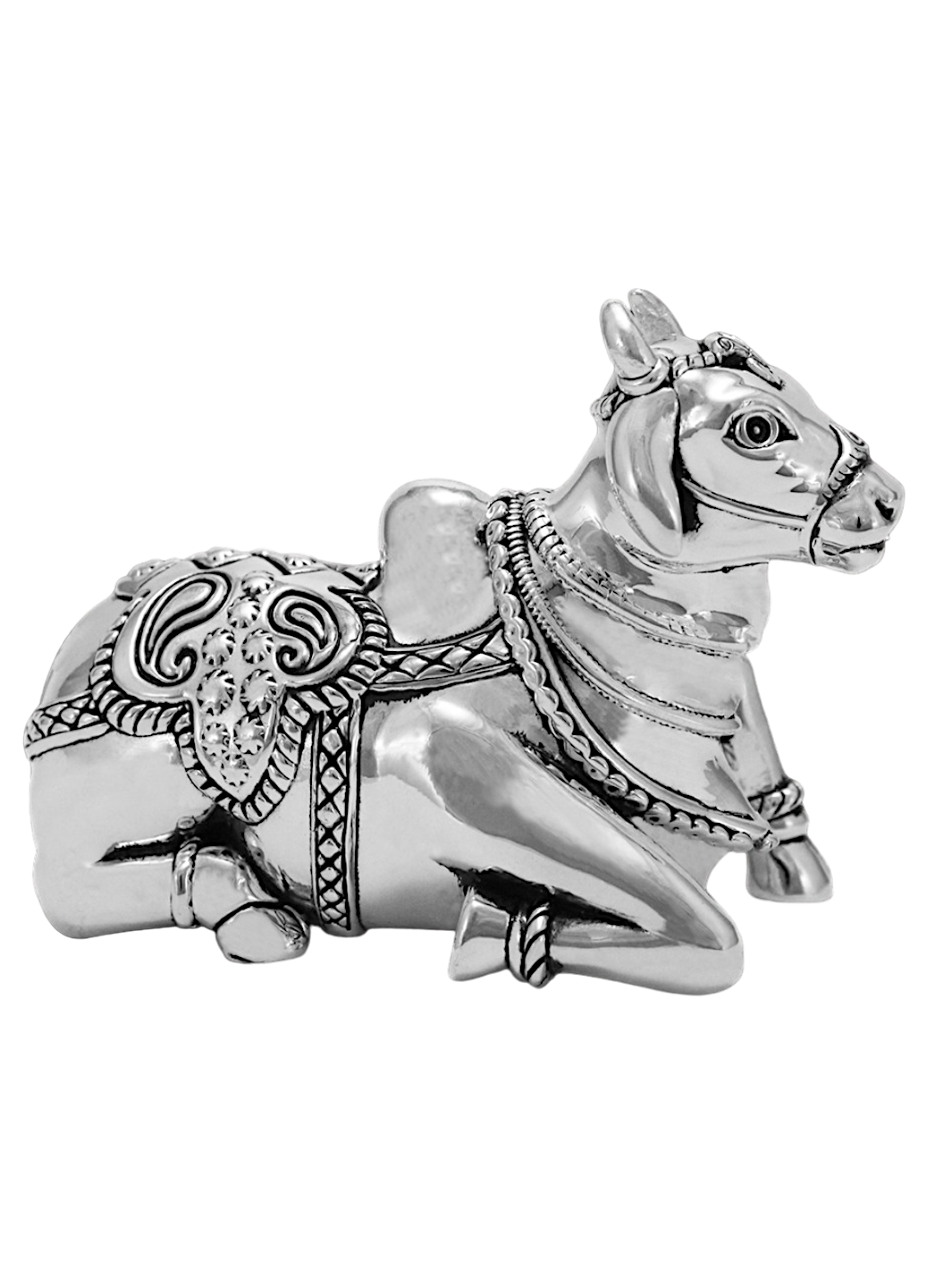 Pure Silver Nandi Idol - PSA Jewels