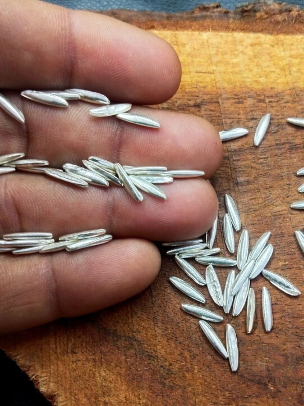 Silver Rice/ Akshat - PSA Jewels