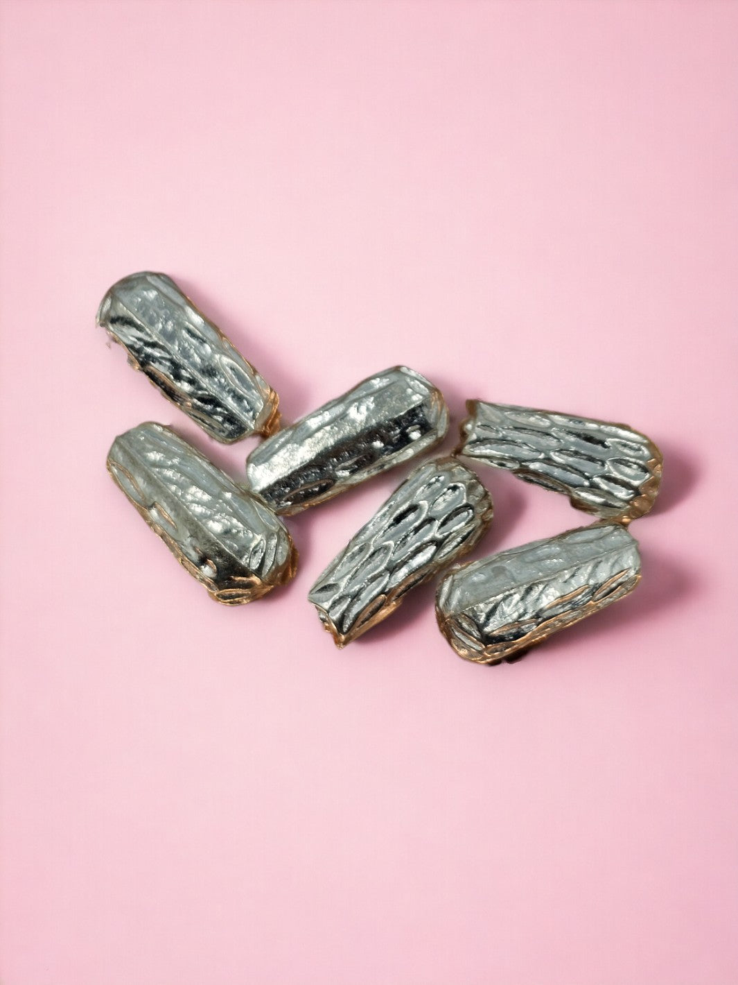 Silver Dates / Kajuur (4 pieces) - PSA Jewels