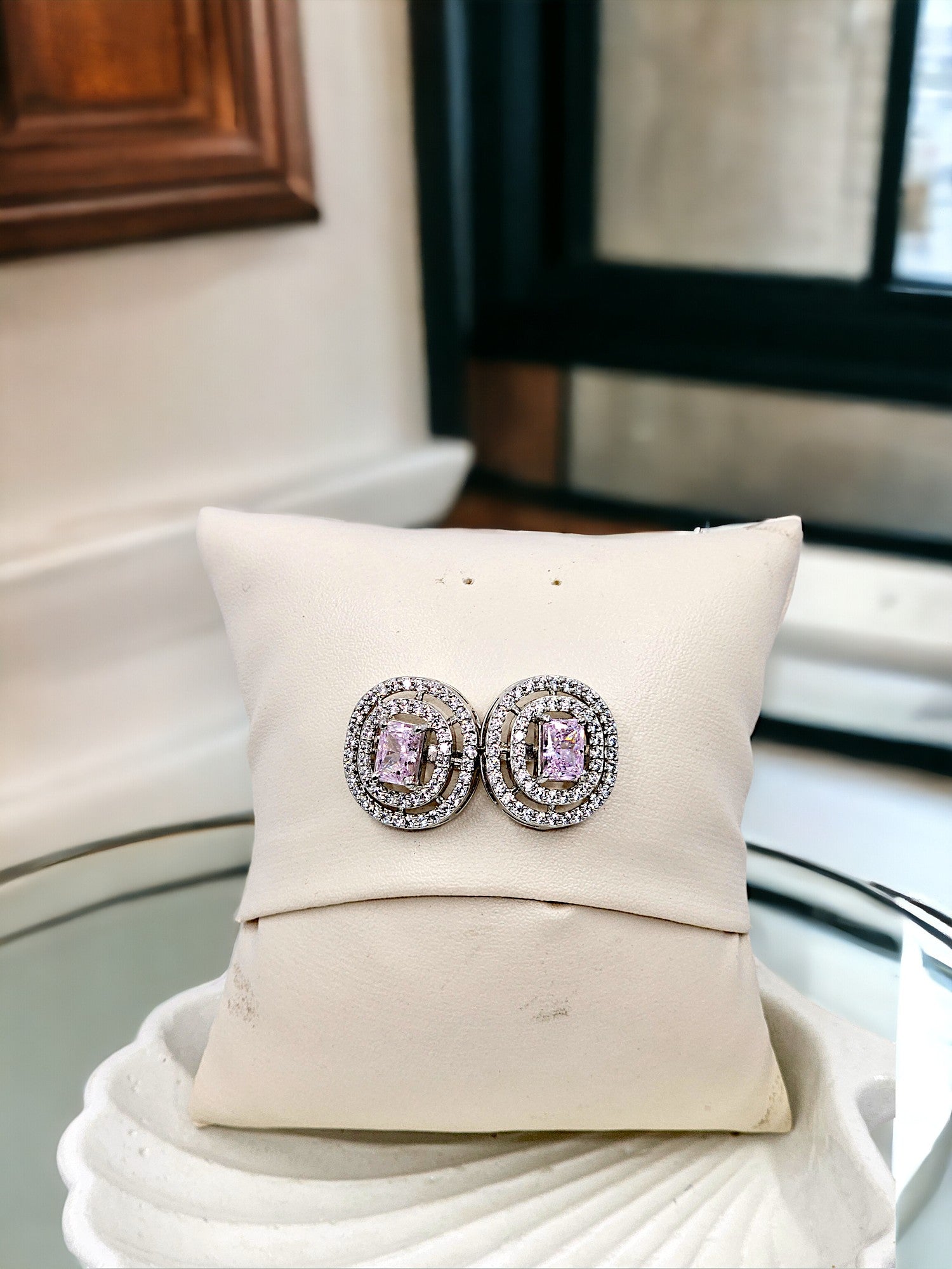 Double Halo Earring - PSA Jewels