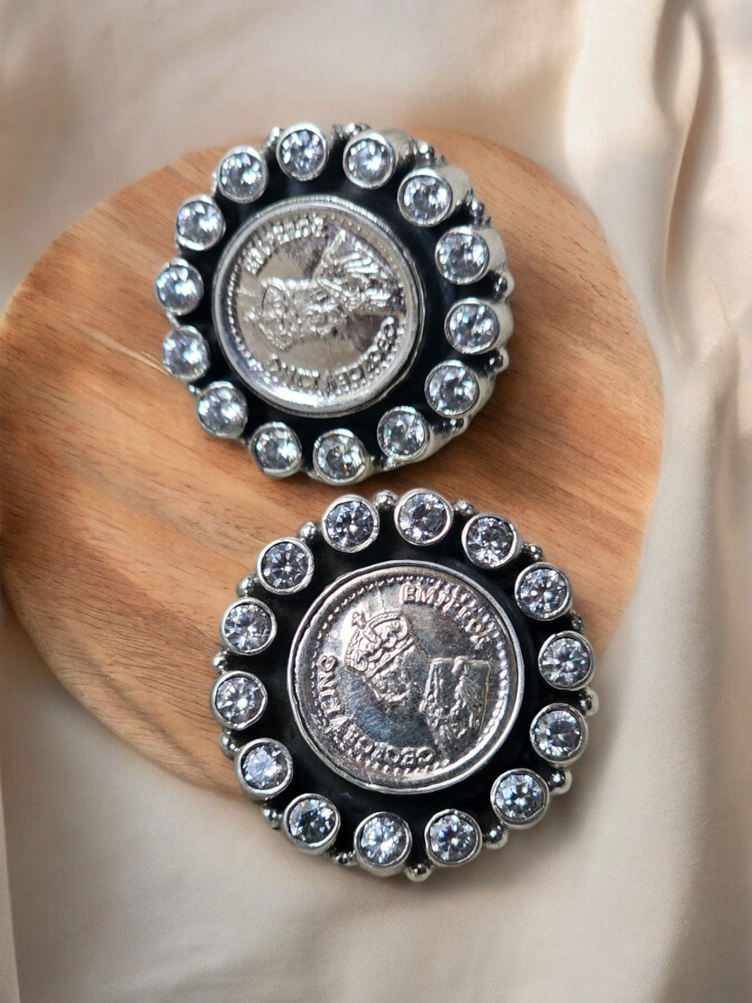 Traditional Coin Earring - PSA Jewels