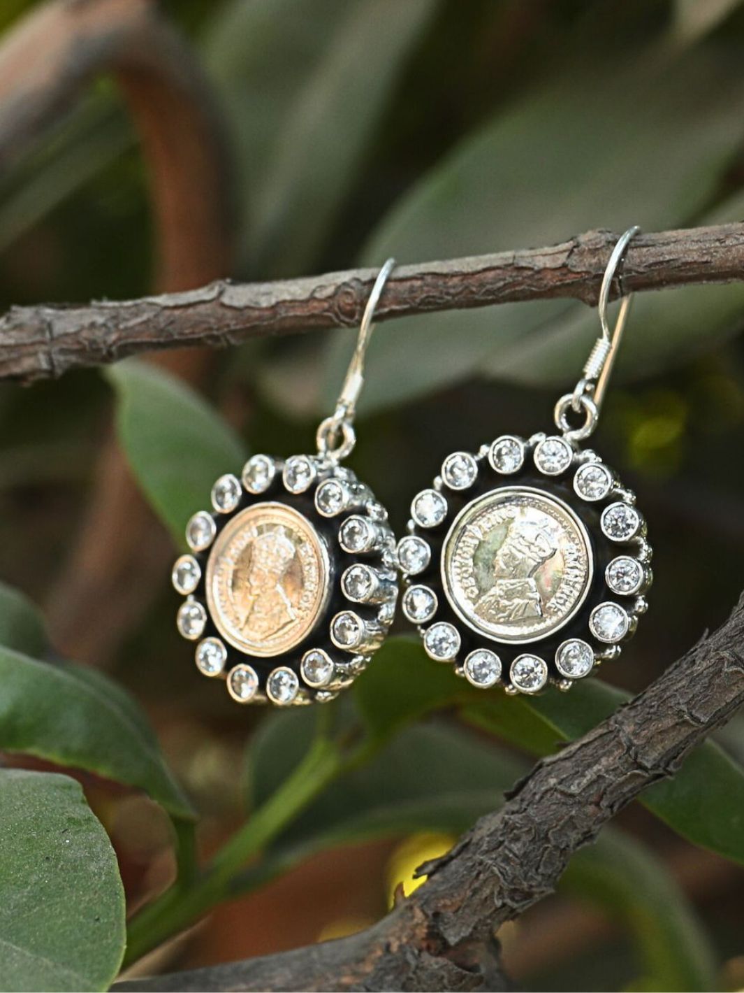 Traditional Coin Earring - PSA Jewels