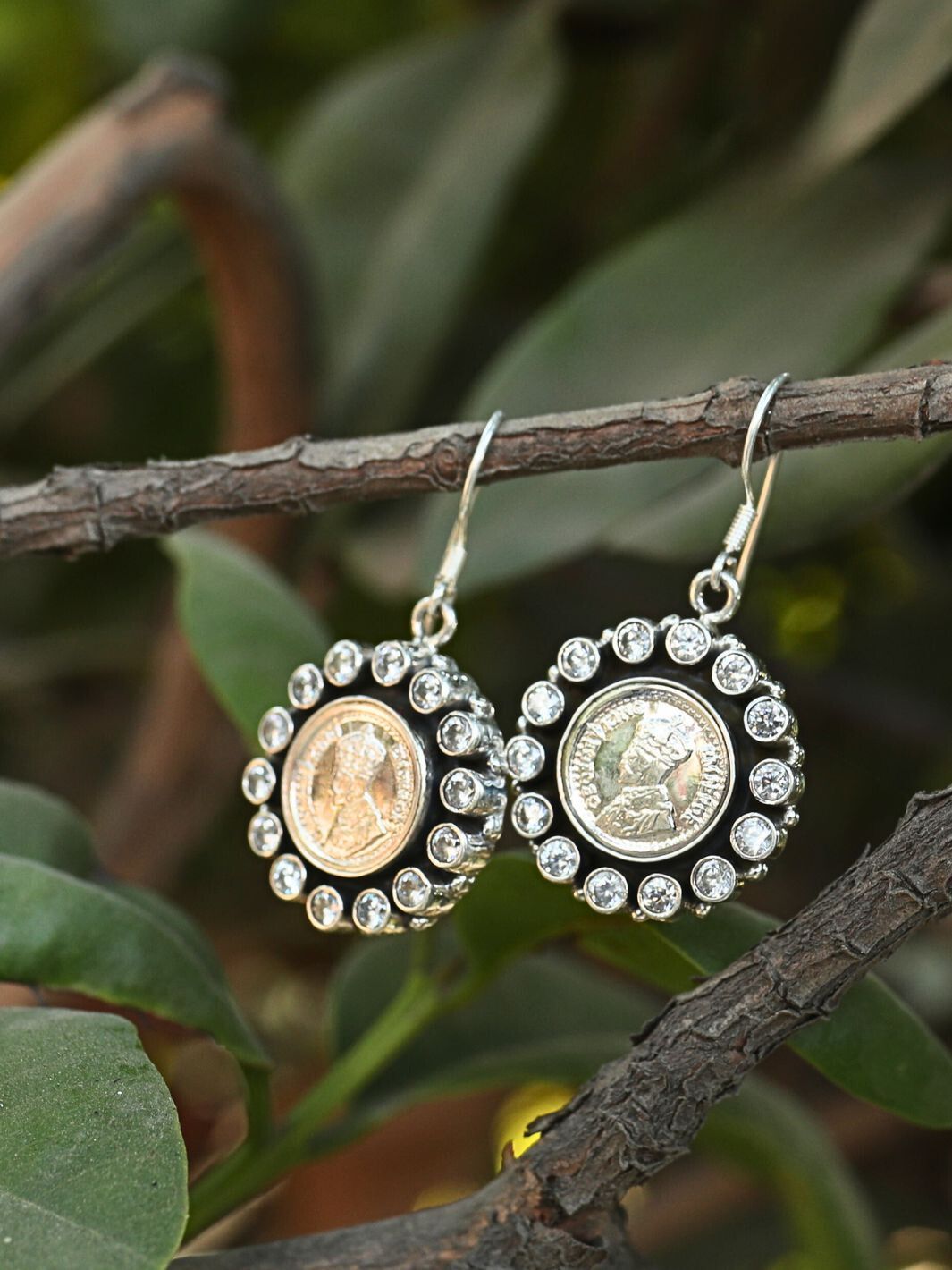 Traditional Coin Earring - PSA Jewels