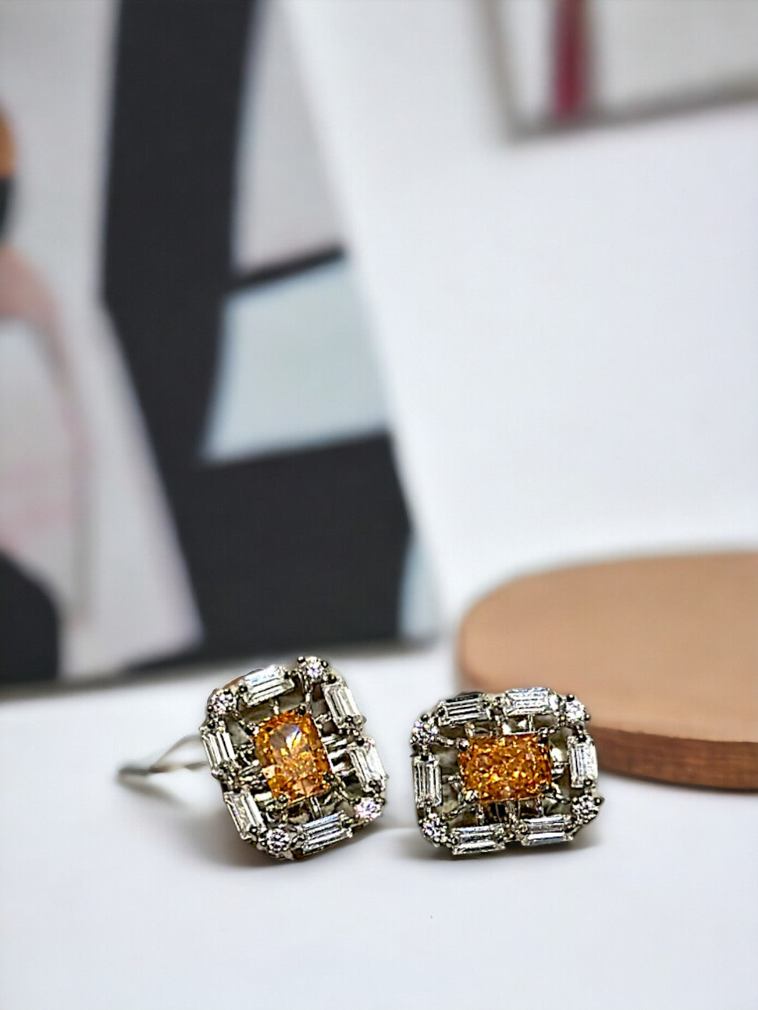 Emerald Shaped Earring - PSA Jewels