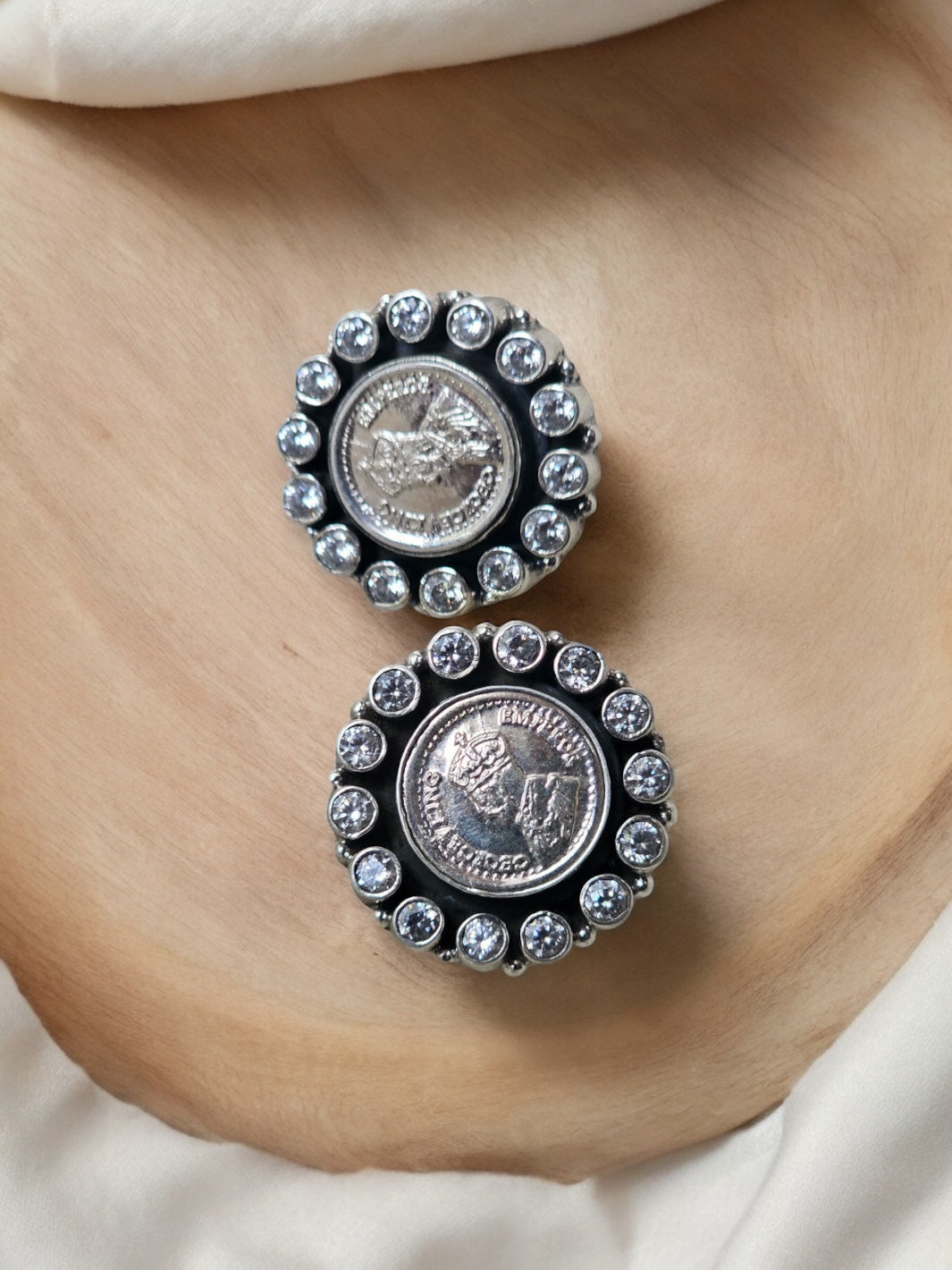 Traditional Coin Earring - PSA Jewels