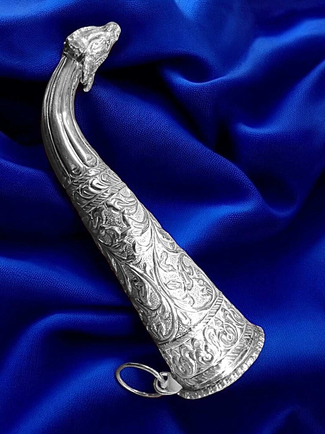 Pure Silver Gaumukhi Shringi Abhishek Pot