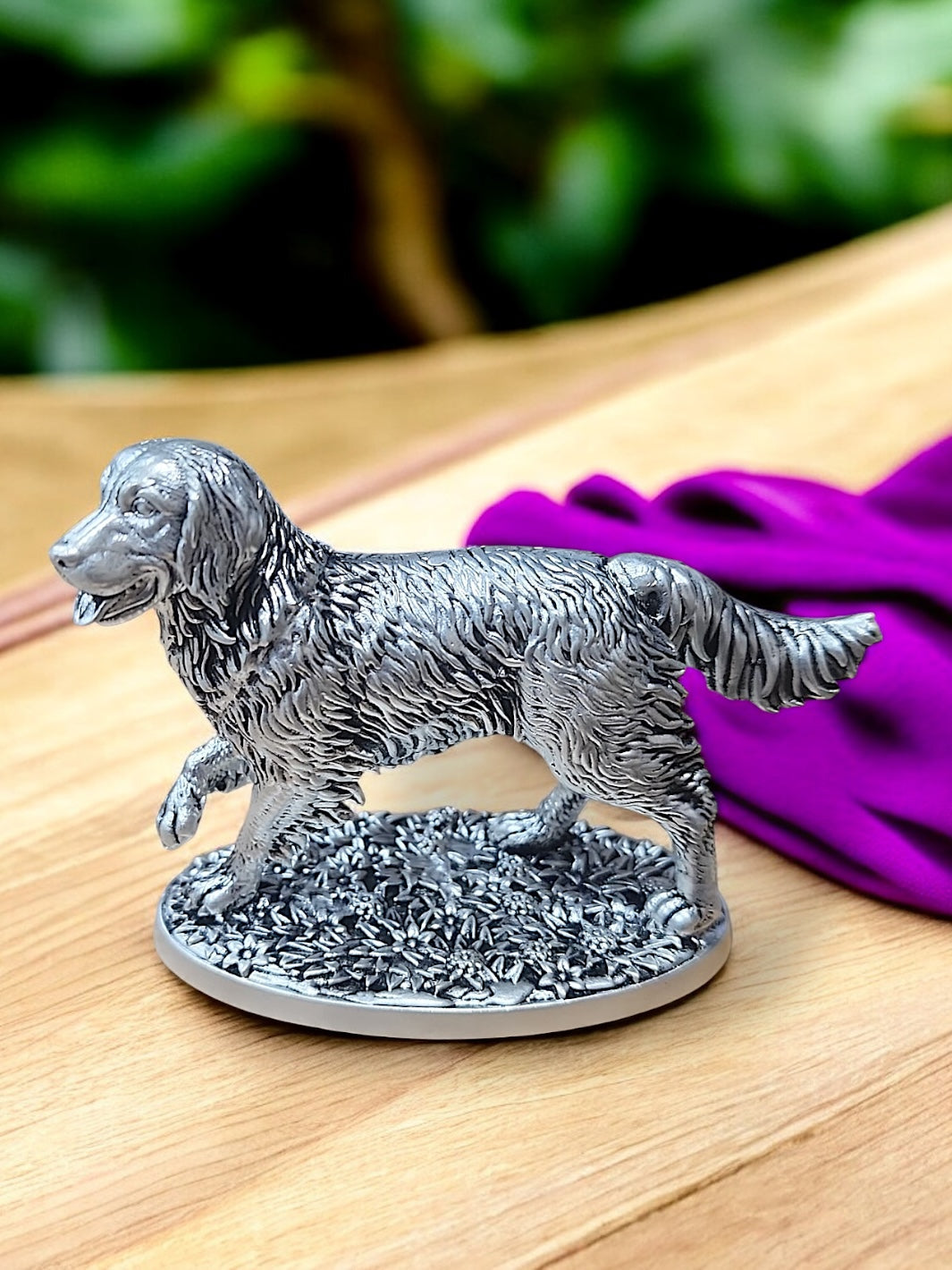 Pure Silver Dog Idol