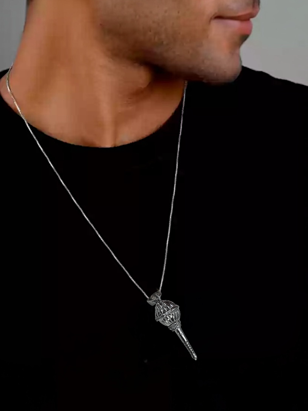 Hanuman Ji Gaddha Pendant with chain - PSA Jewels