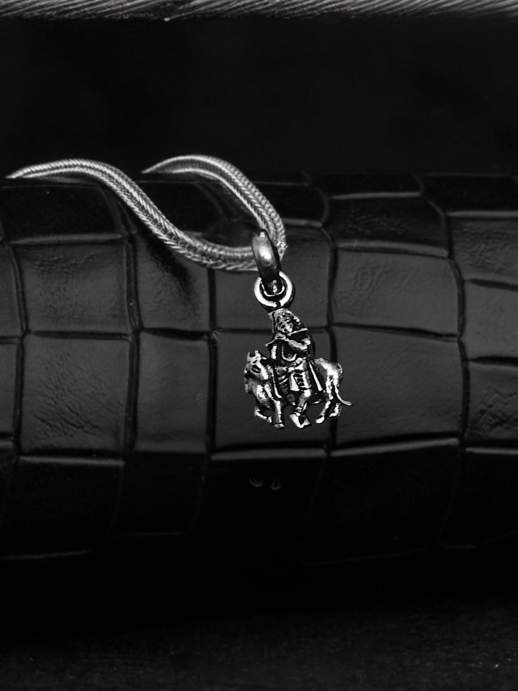 Krishna Gawala Pendant with chain - PSA Jewels