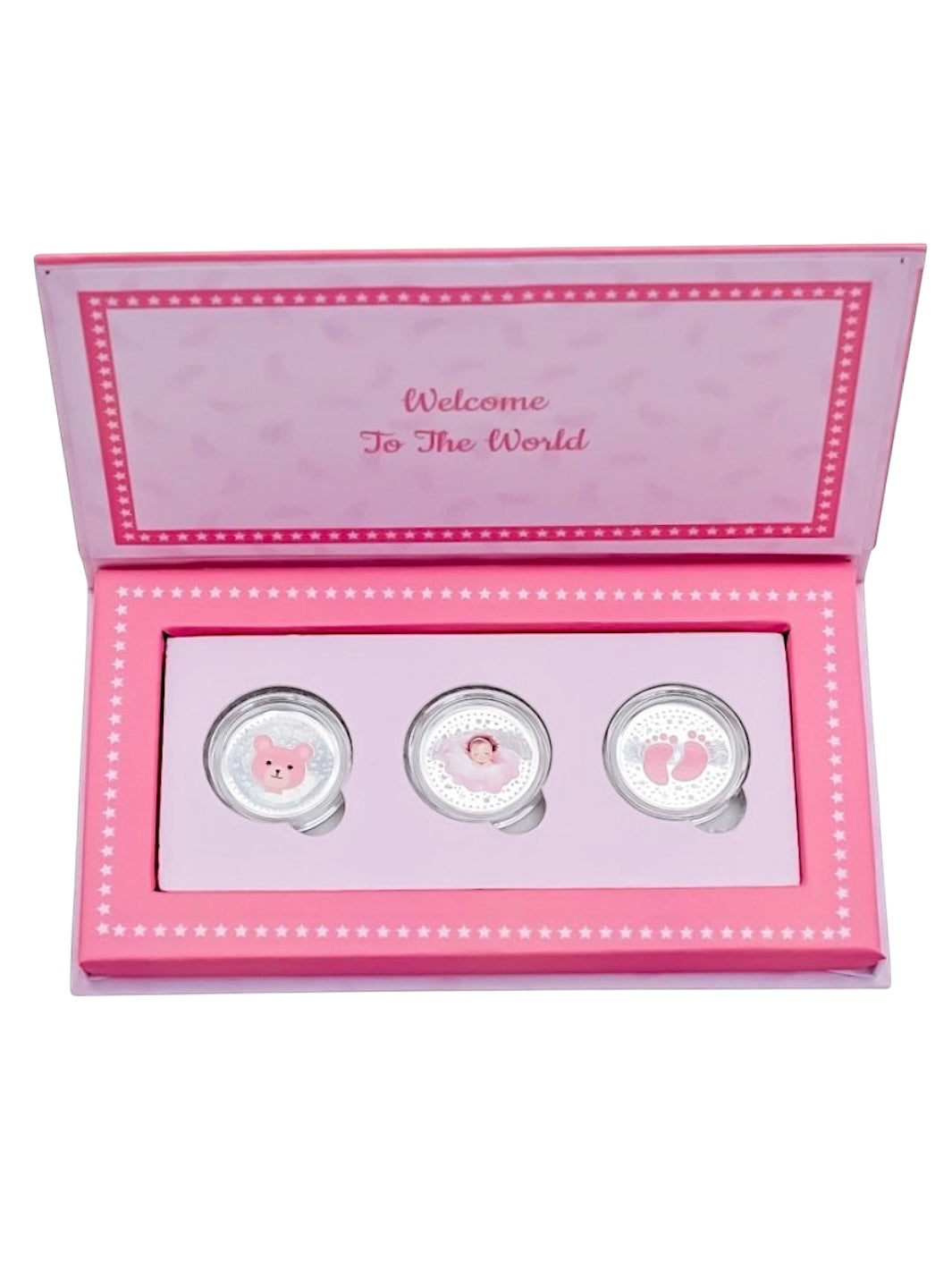 Baby Girl Special Combo Collection of Silver Coins in Unique Gift Box