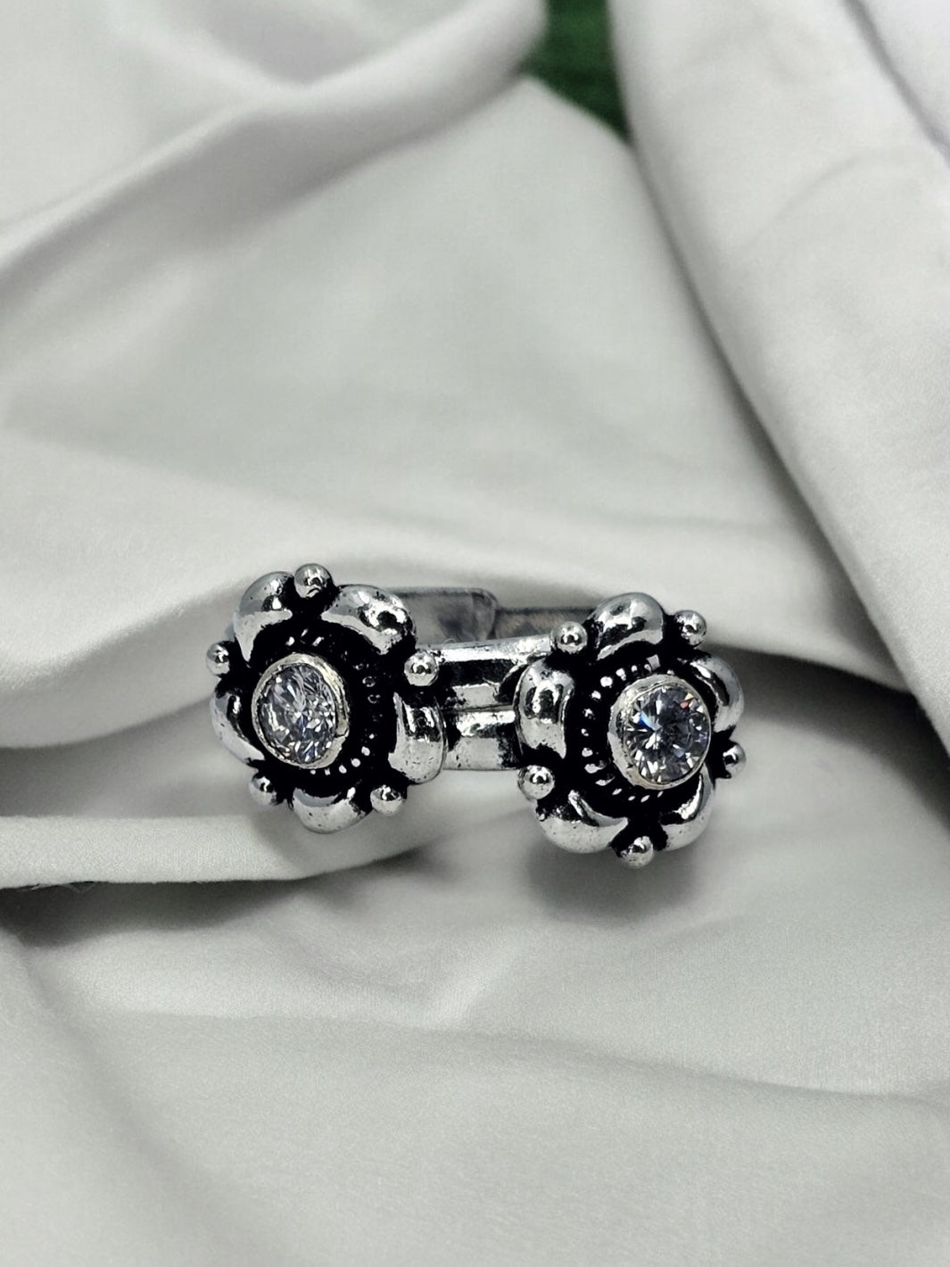 Artistic Flower Toe Rings - PSA Jewels