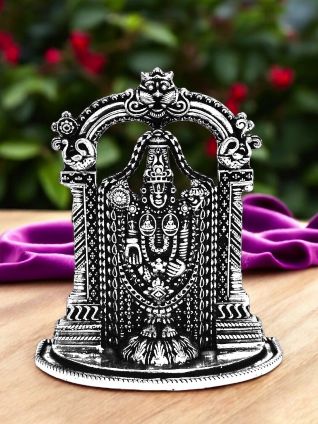 Pure Silver Tirupati Balaji Idol