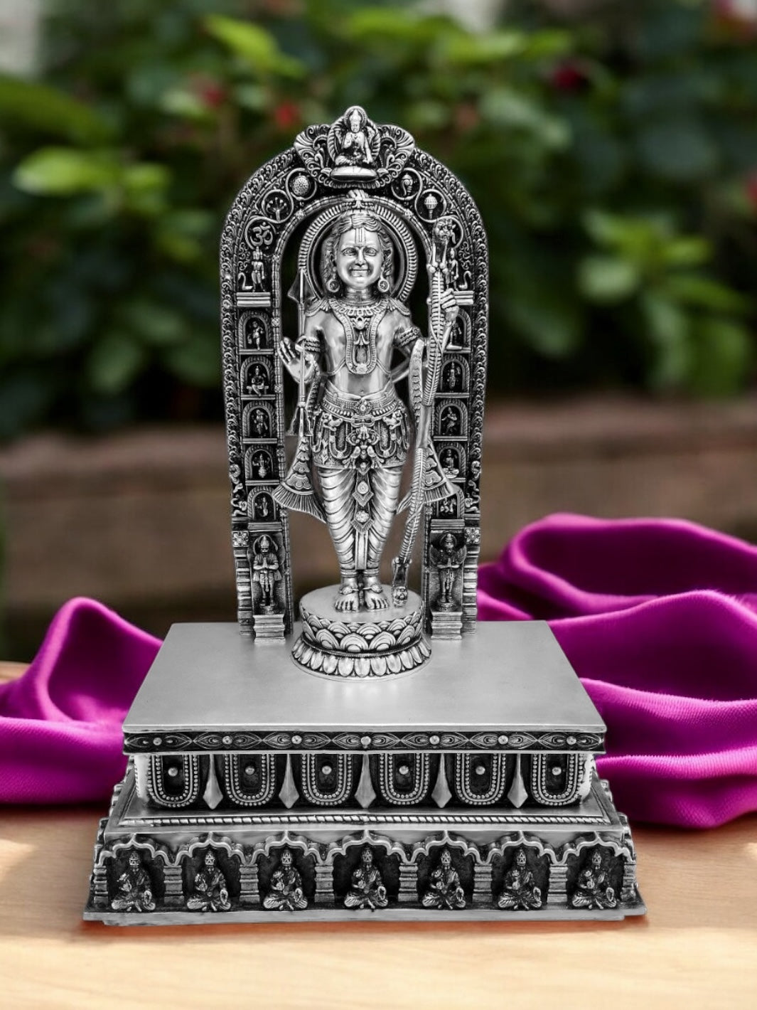 Shree Ram Lalla Silver Idol - Big