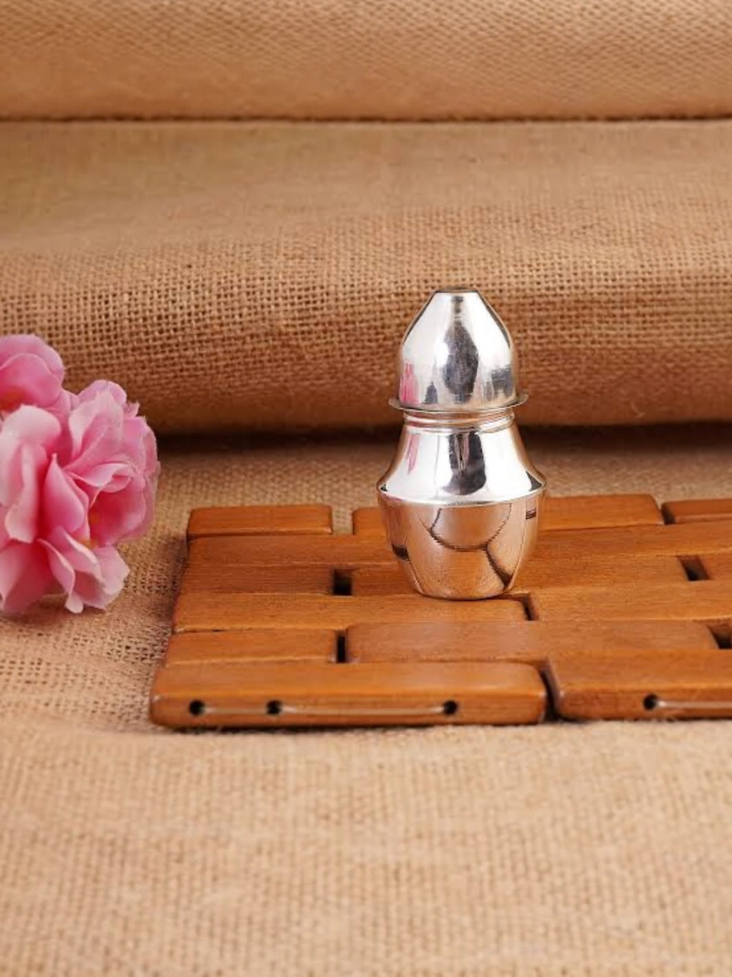 Pure Silver Handmade Pooja Kalash and Nariyal - PSA Jewels