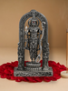 Shree Ram Lalla Antique Finish Silver Idol