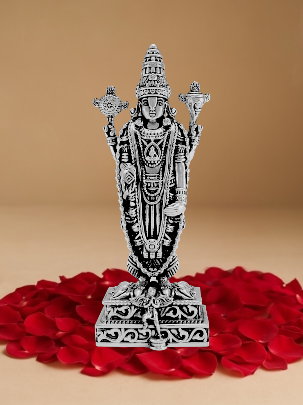 Pure Silver Antique Shree Venkateswara Idol